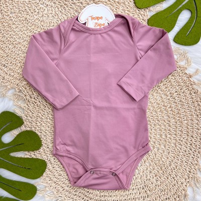 Body Térmico Manga Longa - Rose